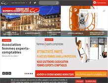 Tablet Screenshot of bfc.experts-comptables.fr