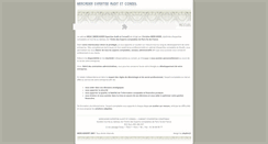 Desktop Screenshot of mercadier.experts-comptables.fr